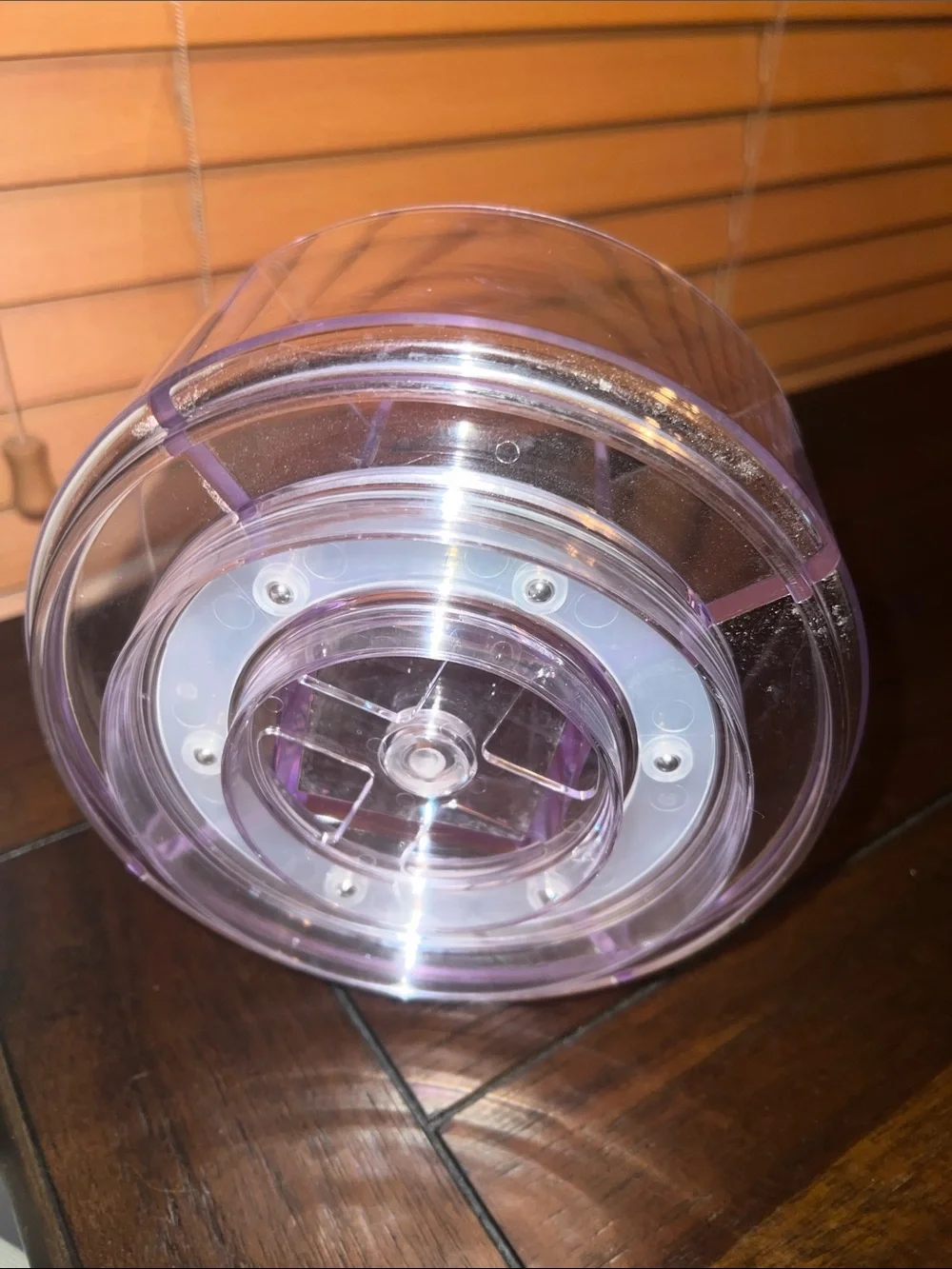 Clear Plastic Rotating Makeup Beauty Organizer